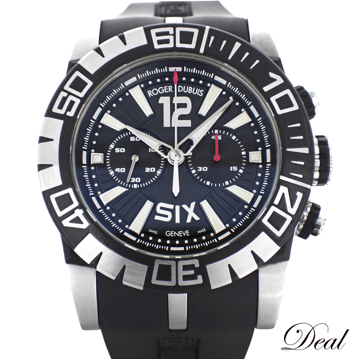 ROGER DUBUIS ロジェデュブイ ニューイージーダイバー クロノグラフ SED46 78 91 00/09A01/A メンズ 腕時計