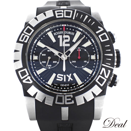 ROGER DUBUIS ロジェデュブイ ニューイージーダイバー クロノグラフ SED46 78 91 00/09A01/A メンズ 腕時計