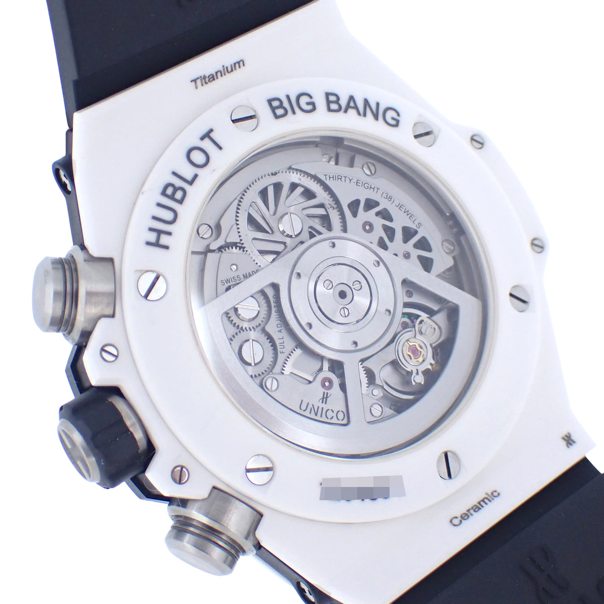 HUBLOT ウブロ ビッグバン ウニコ ホワイトセラミック 411.HX.1170.RX メンズ 腕時計
