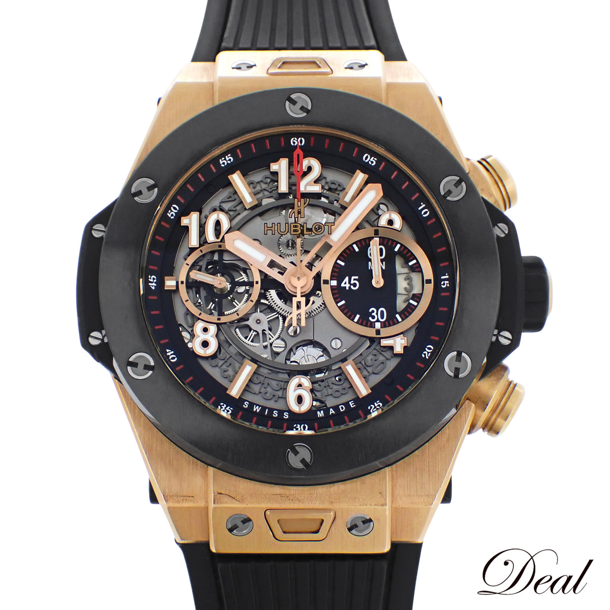 HUBLOT ウブロ ビッグバン ウニコ キングゴールド 411.OM.1180.RX メンズ 腕時計