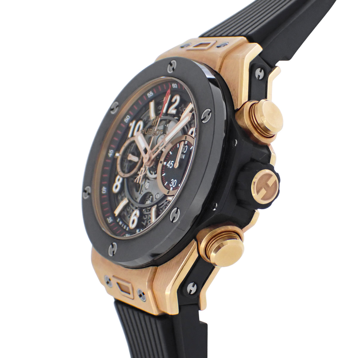HUBLOT ウブロ ビッグバン ウニコ キングゴールド 411.OM.1180.RX メンズ 腕時計