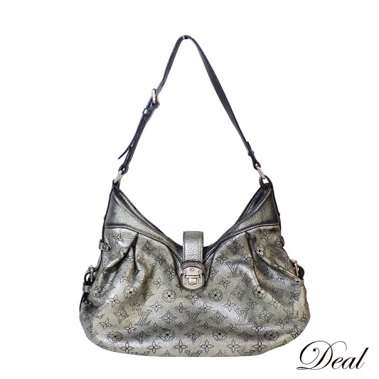 LOUIS VUITTON ルイ・ヴィトン マヒナ XS アルジャン M95718 メタリックシルバー シルバー レディース ショルダーバッグ
LV