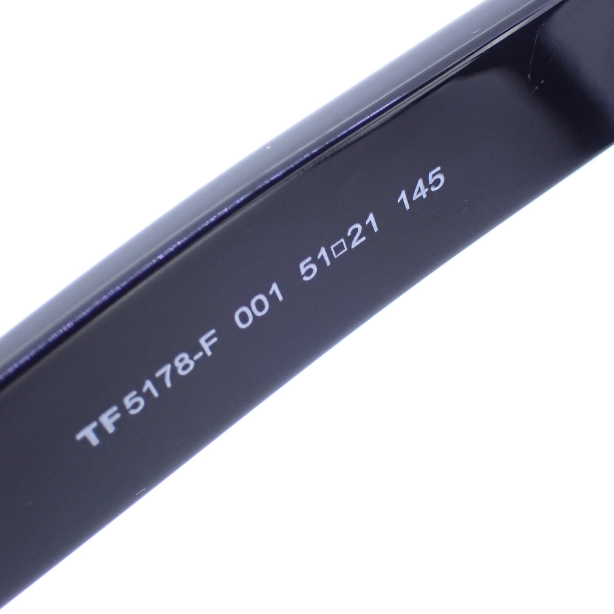 TOM FORD トムフォード アジアンフィット ウェリントン メガネフレーム TF5178-F 51□21 145 ユニセックス ブラック メンズ メガネ