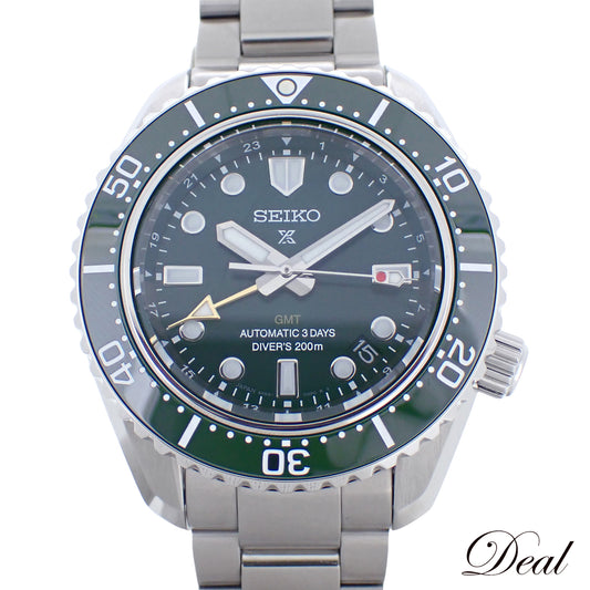 美品 SEIKO セイコー プロスペックス ダイバースキューバ GMT SBEJ009 6R54-00D0 コアショップ メンズ 腕時計