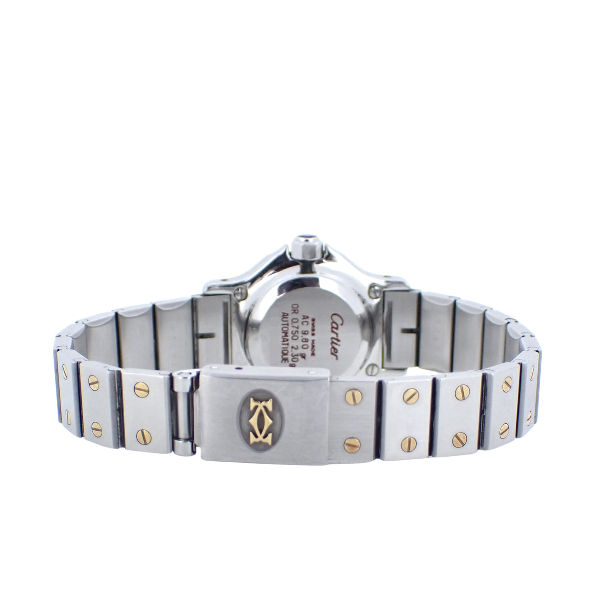 Cartier カルティエ サントスオクタゴン SM 187903 SS/YG レディース 腕時計