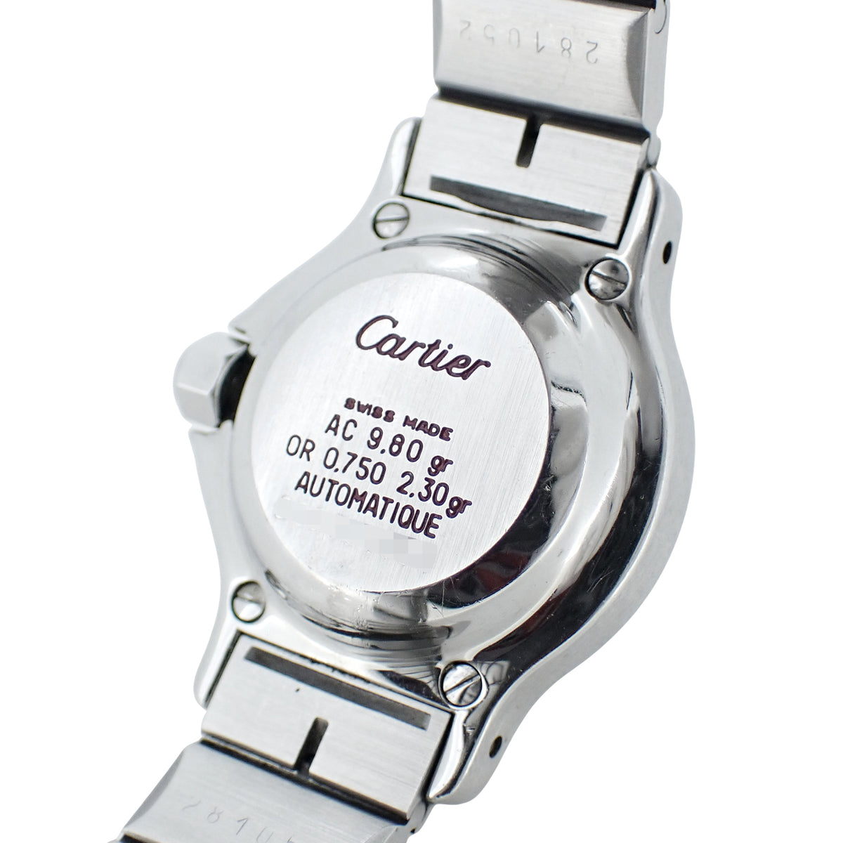 Cartier カルティエ サントスオクタゴン SM 187903 SS/YG レディース 腕時計