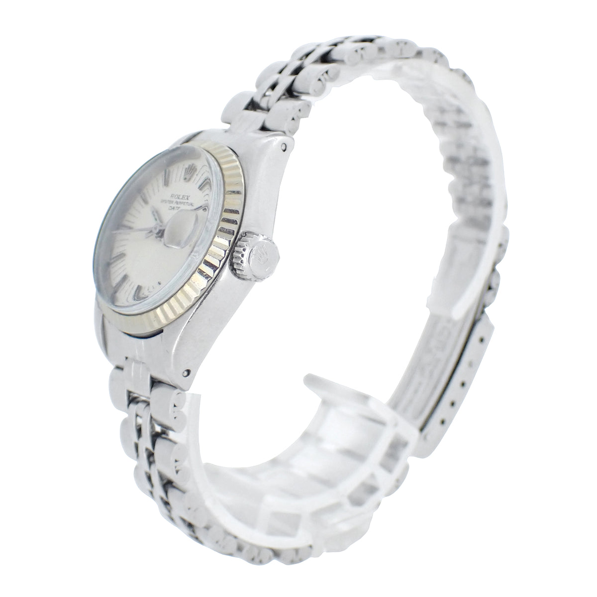 ROLEX ロレックス オイスターパーペチュアル デイト ロングメモリ 6917/4 SS/WG 1971年 ヴィンテージ レディース 腕時計