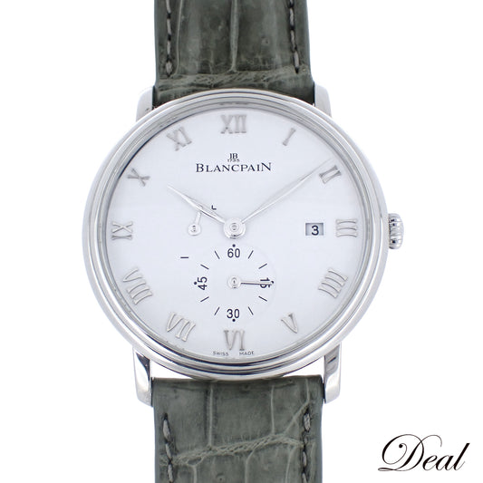 Blancpain ブランパン ヴィルレ ウルトラスリム パワーリザーブ 6606-1127-55B Dバックル メンズ 腕時計
