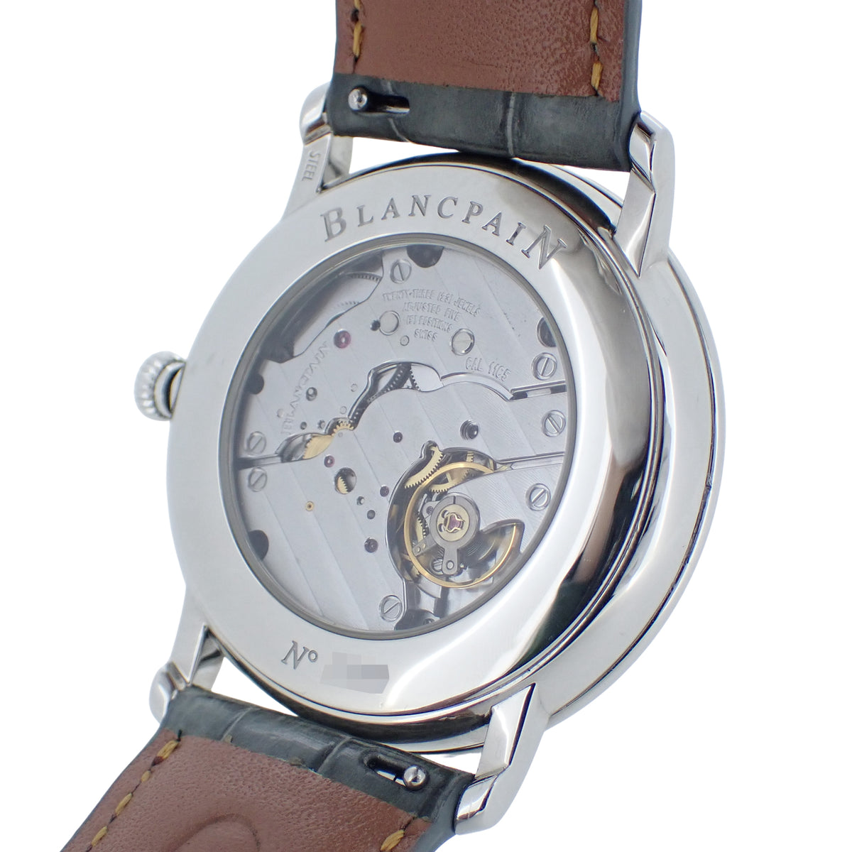 Blancpain ブランパン ヴィルレ ウルトラスリム パワーリザーブ 6606-1127-55B Dバックル メンズ 腕時計