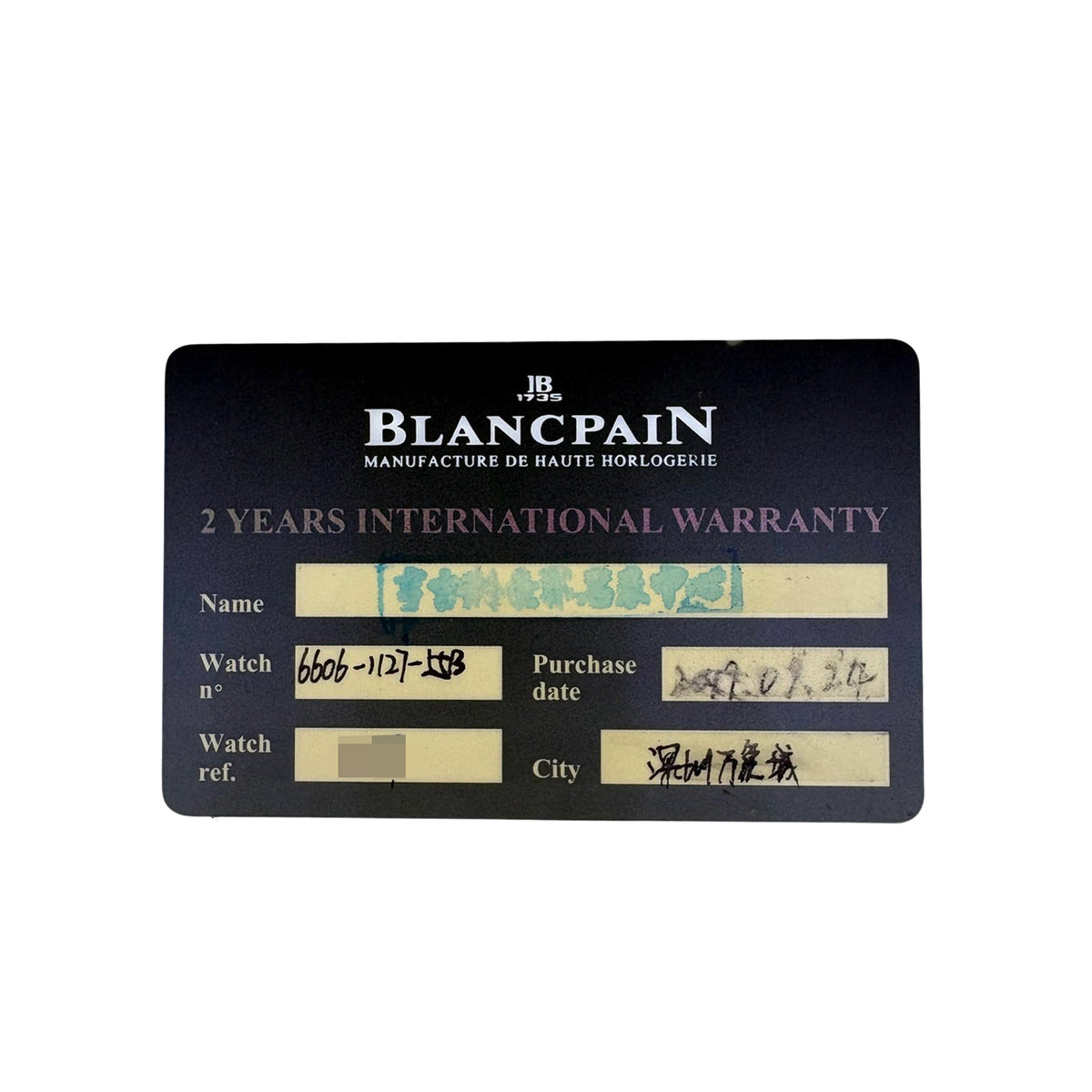 Blancpain ブランパン ヴィルレ ウルトラスリム パワーリザーブ 6606-1127-55B Dバックル メンズ 腕時計