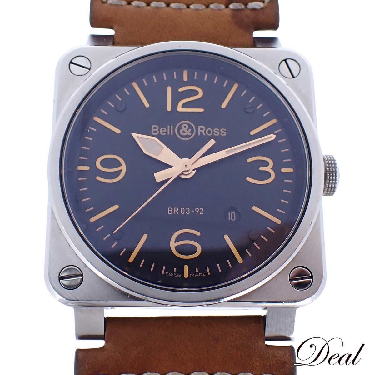 Bell＆Ross ベル＆ロス BR 03-92 ゴールデンヘリテージ BR03-92-S メンズ 腕時計