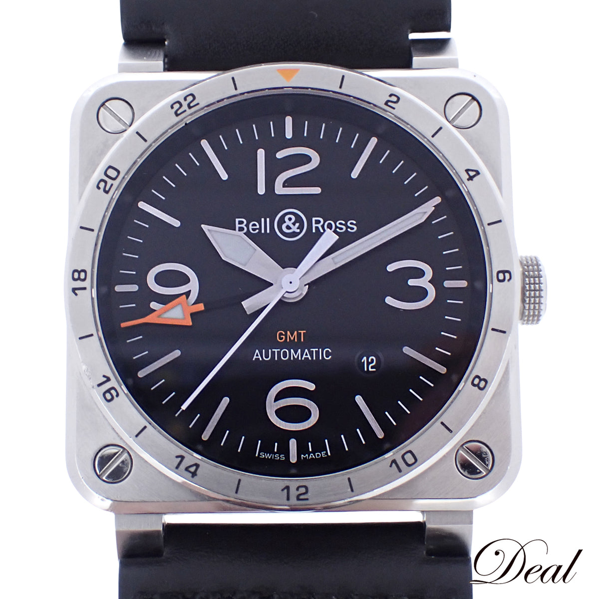 Bell＆Ross ベル＆ロス BR 03-93 GMT BR03-93-S メンズ 腕時計