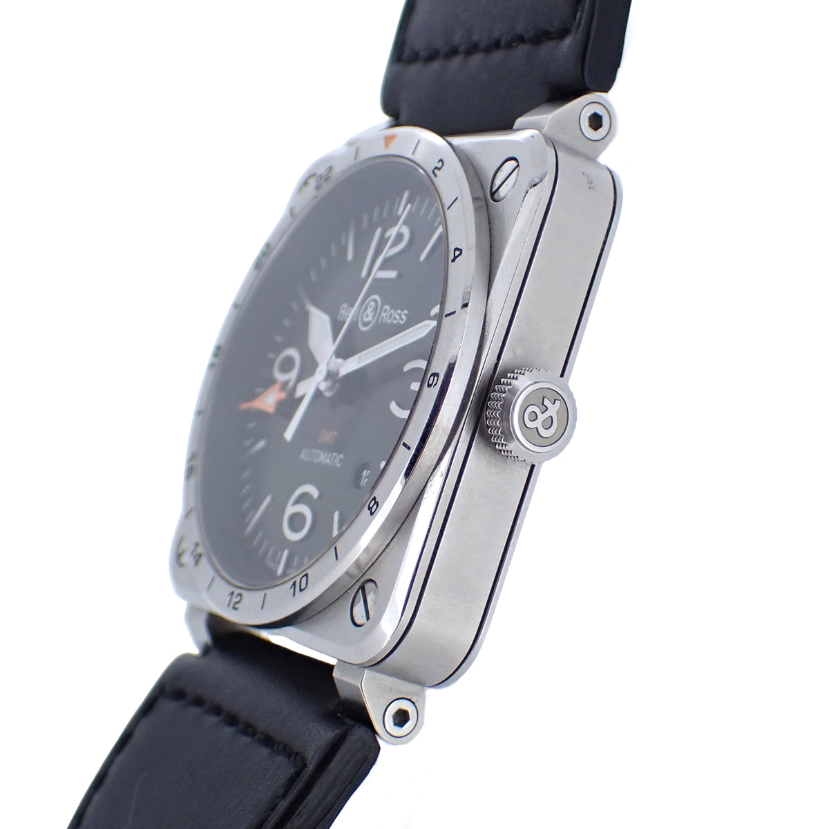 Bell＆Ross ベル＆ロス BR 03-93 GMT BR03-93-S メンズ 腕時計