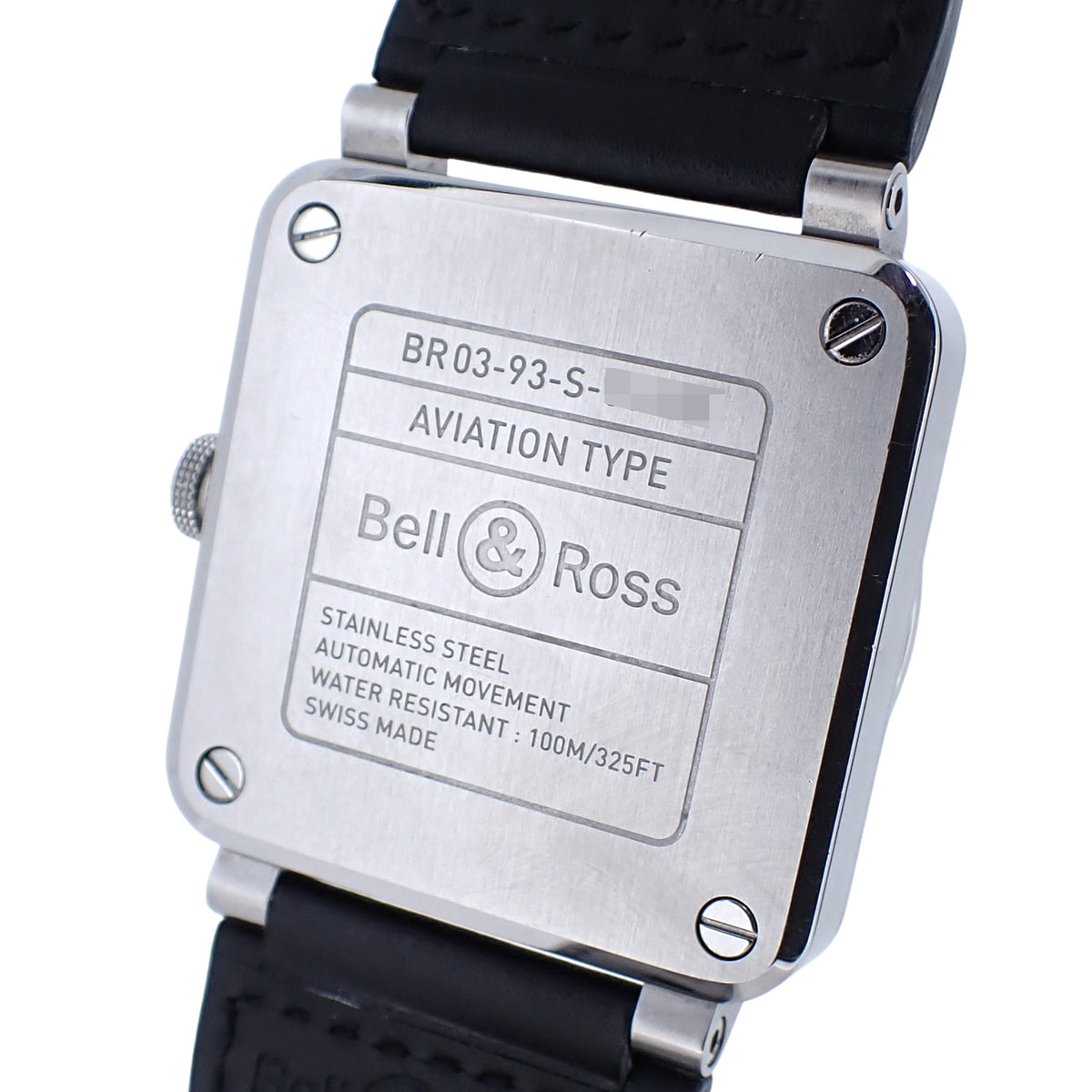 Bell＆Ross ベル＆ロス BR 03-93 GMT BR03-93-S メンズ 腕時計