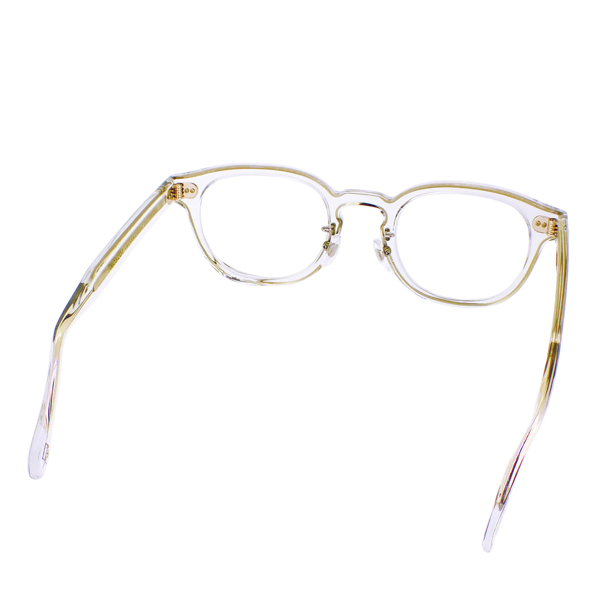 MOSCOT モスコット レムトッシュ 110周年記念限定 クリスタルゴールド 49□24-145 ユニセックス クリア メンズ メガネ