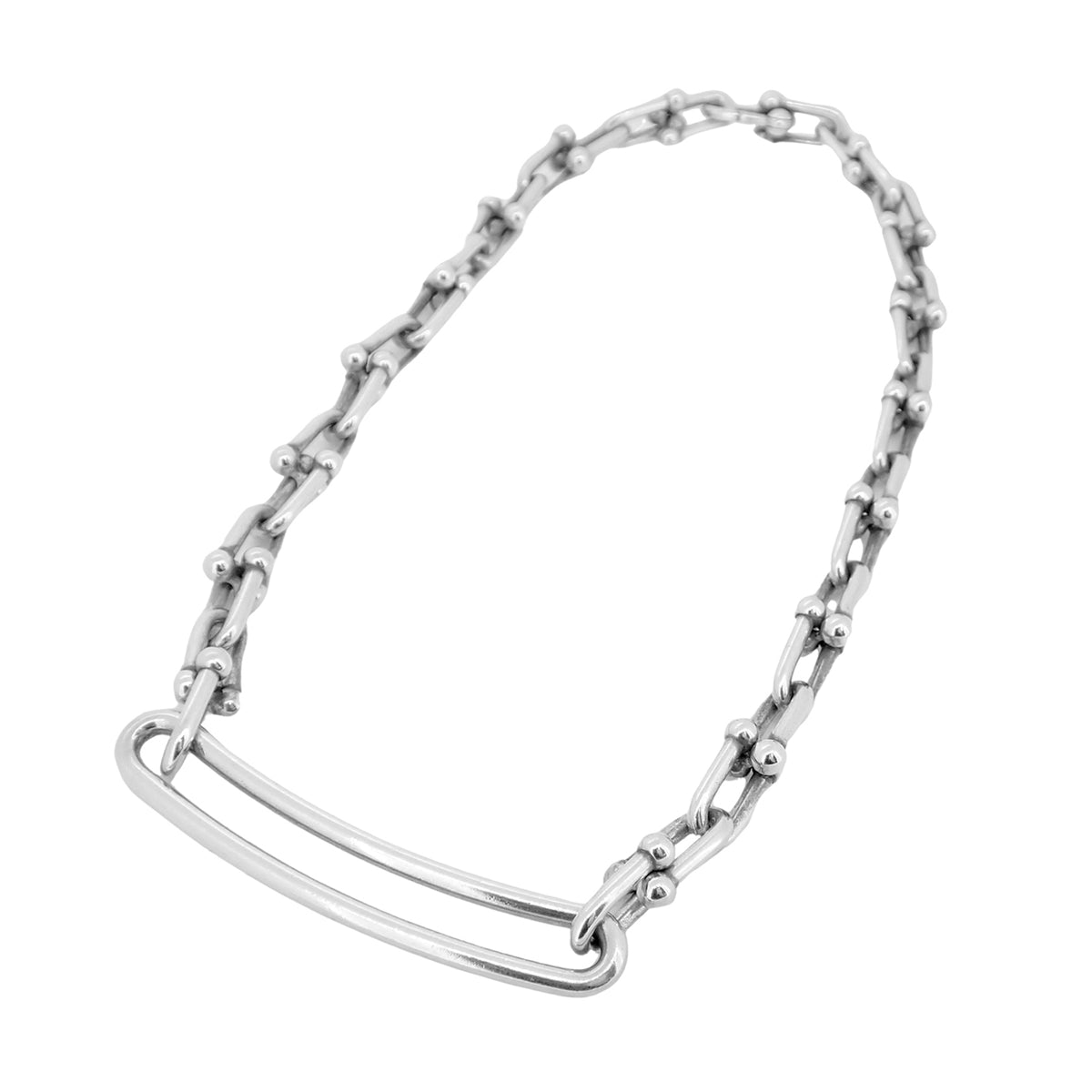 TIFFANY&Co. ティファニー ハードウェア リンク SV925 シルバー シルバー レディース ネックレス