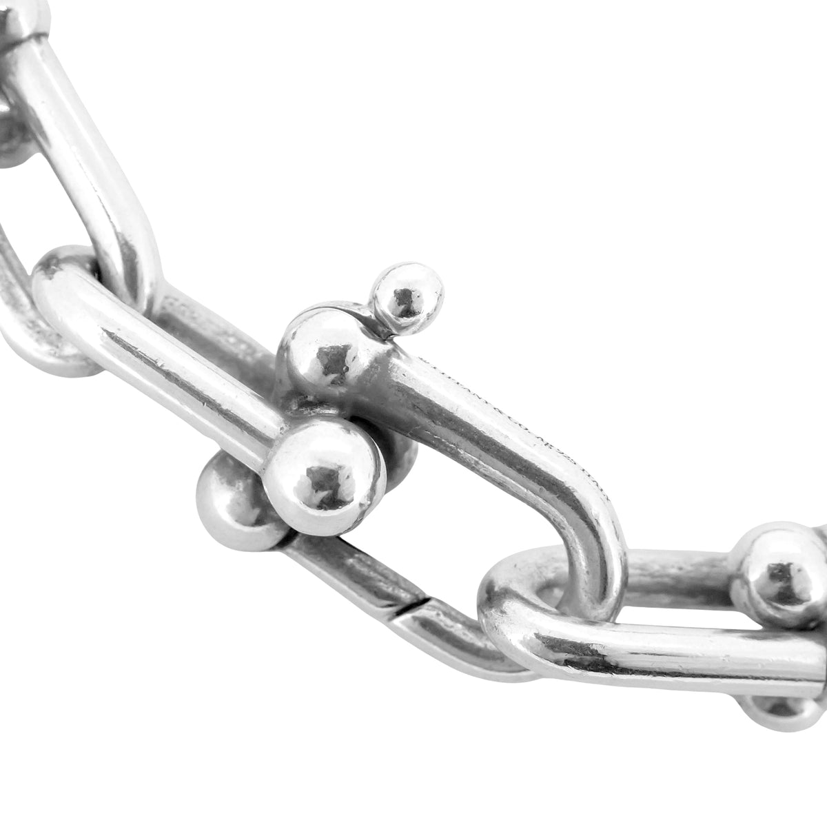 TIFFANY&Co. ティファニー ハードウェア リンク SV925 シルバー シルバー レディース ネックレス
