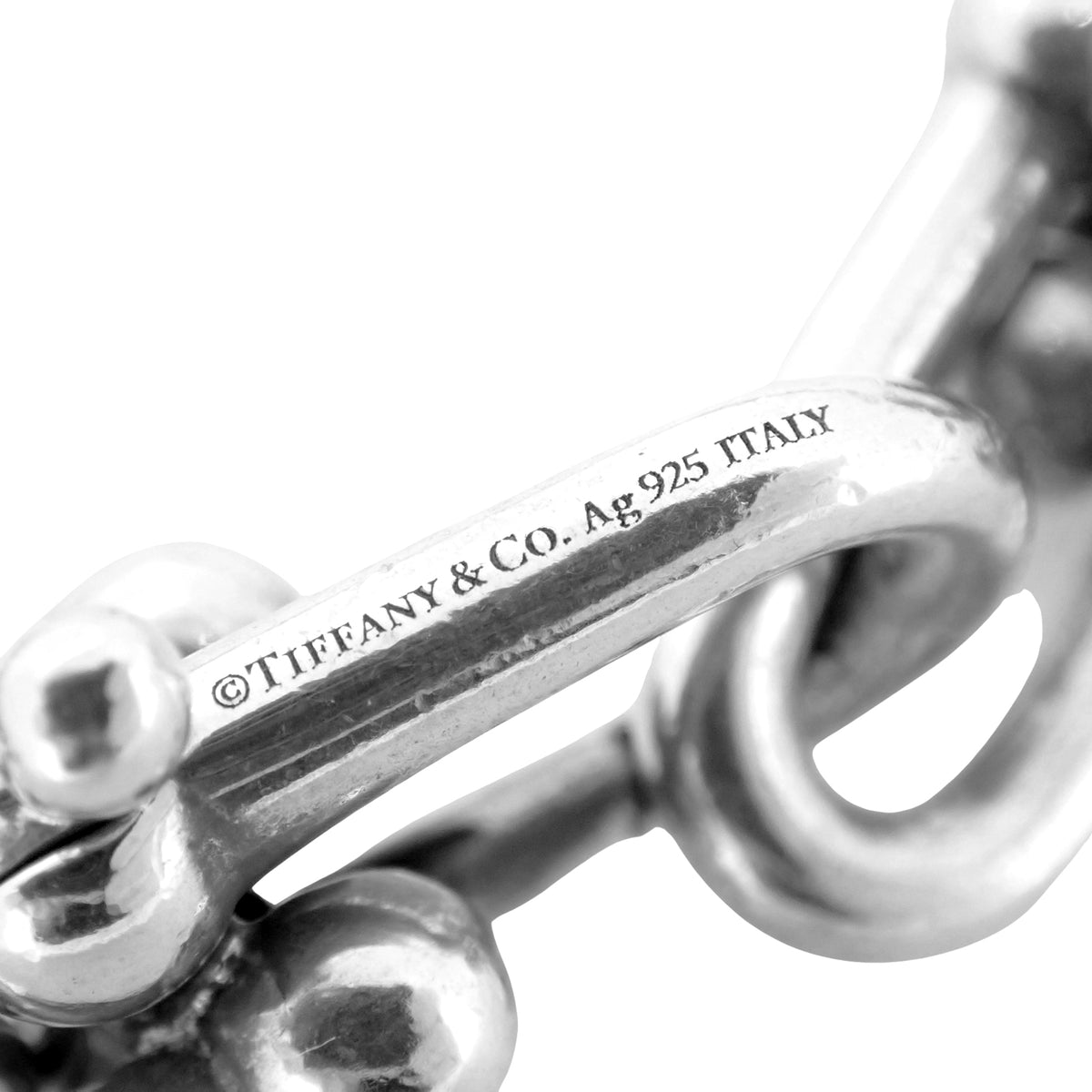 TIFFANY&Co. ティファニー ハードウェア リンク SV925 シルバー シルバー レディース ネックレス