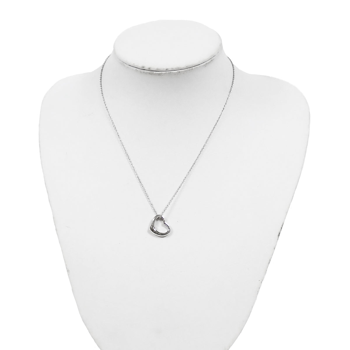 TIFFANY&Co. ティファニー オープンハート SV925 シルバー シルバー レディース ネックレス