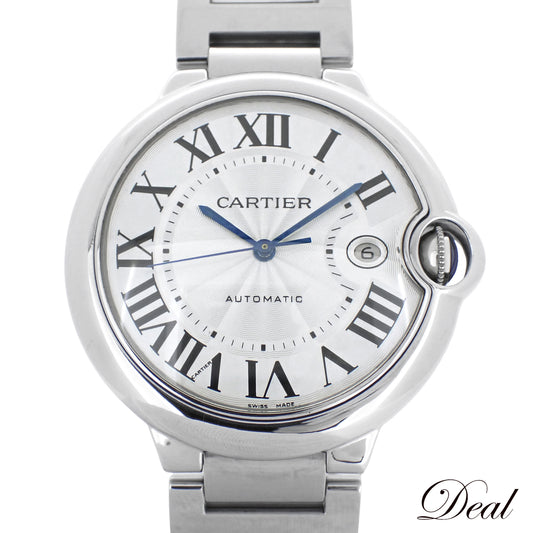 Cartier カルティエ バロンブルー LM デイト 42mm W69012Z4 メンズ 腕時計