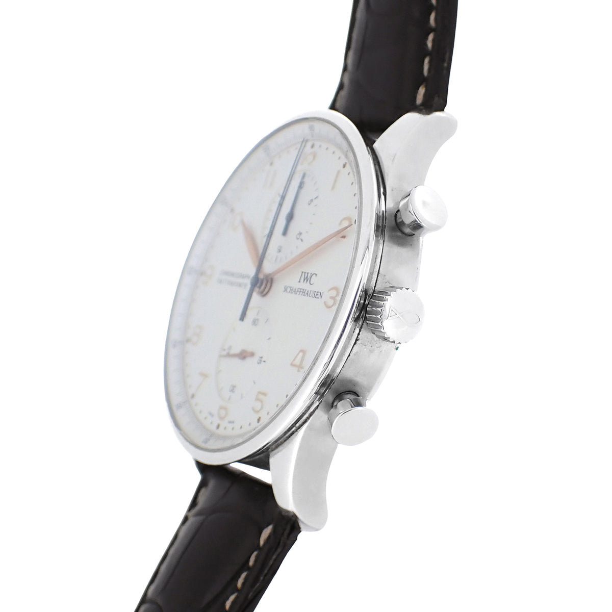 IWC IWC ポルトギーゼ クロノグラフ ラトラパンテ IW371202 メンズ 腕時計