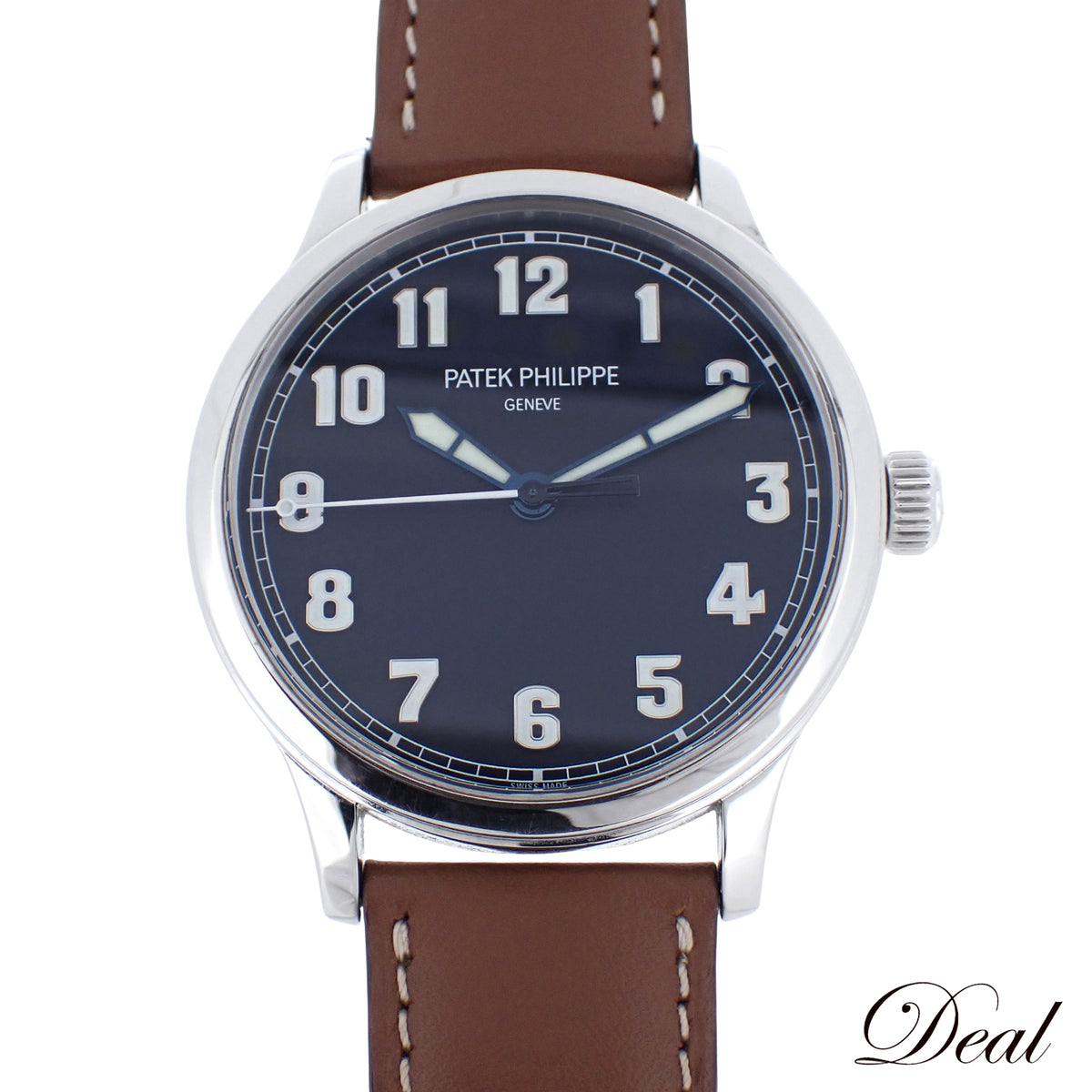 世界600本限定 PATEK PHILIPPE パテックフィリップ カラトラバ パイロット NYスペシャルエディション 5522A-001 メンズ 腕時計