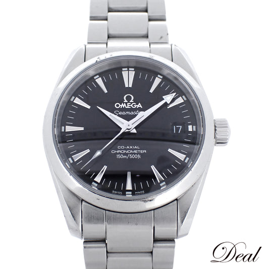 OMEGA オメガ シーマスター アクアテラ コーアクシャル 2504.50 クロノメーター メンズ 腕時計