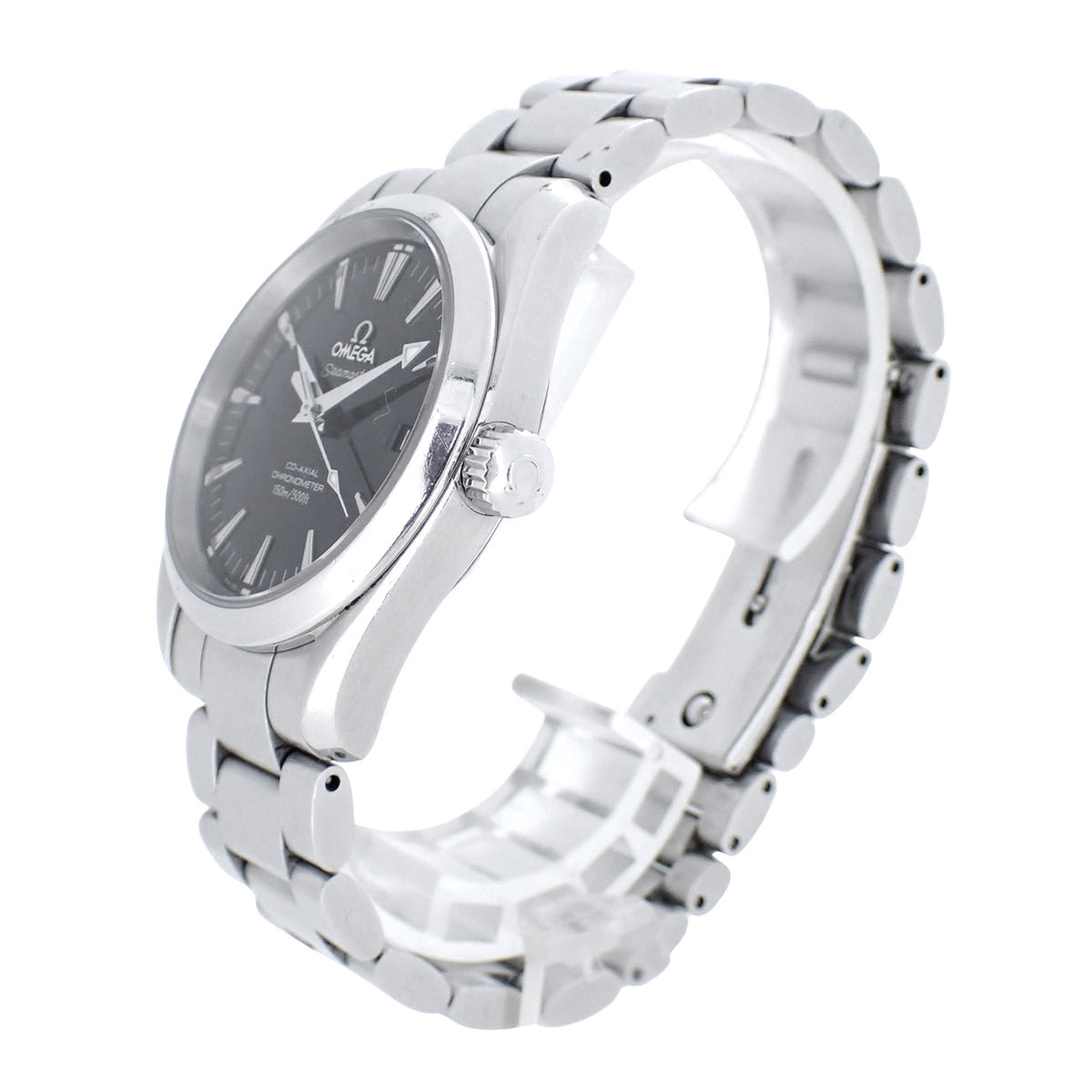 OMEGA オメガ シーマスター アクアテラ コーアクシャル 2504.50 クロノメーター メンズ 腕時計