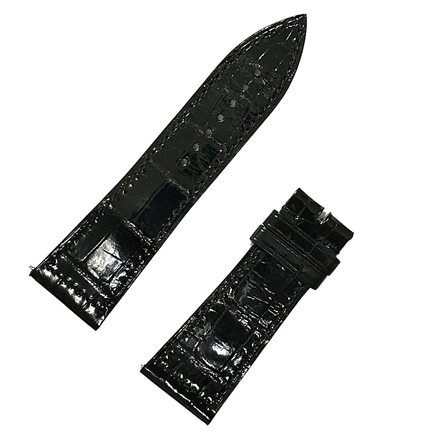 FRANCK MULLER フランクミュラー 純正 レザーベルト ブラック メンズ 時計ベルト