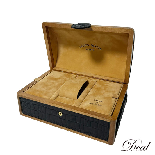 FRANCK MULLER フランクミュラー 腕時計 箱 BOX コンキスタドール ブラック メンズ 時計パーツ