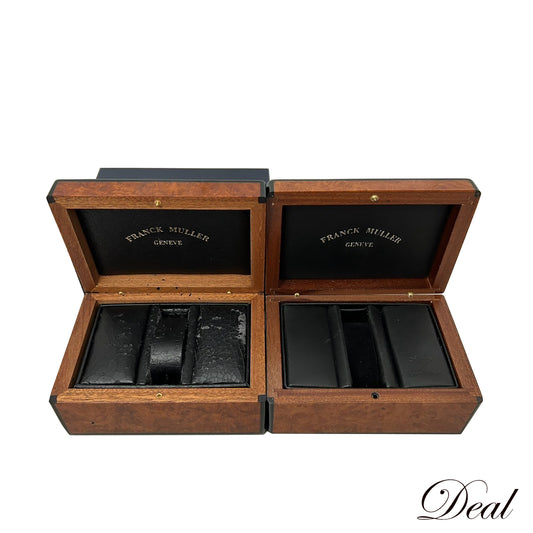 FRANCK MULLER フランクミュラー 腕時計 箱 BOX 2点セット ブラウン メンズ 時計パーツ