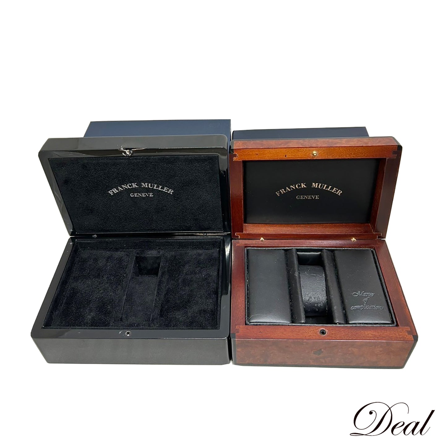 FRANCK MULLER フランクミュラー 腕時計 箱 BOX 2点セット ブラック メンズ 時計パーツ