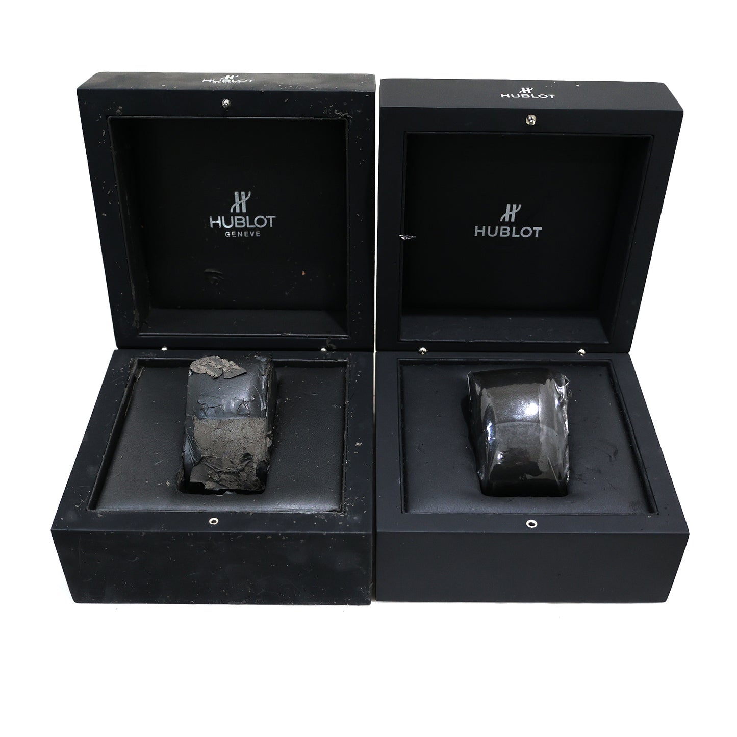 HUBLOT ウブロ 腕時計 箱 BOX 2点セット ブラック メンズ 時計パーツ