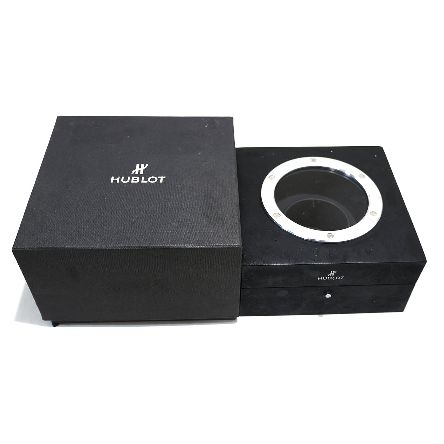 HUBLOT ウブロ  腕時計 箱 BOX 2点セット  ブラック  メンズ 時計パーツ