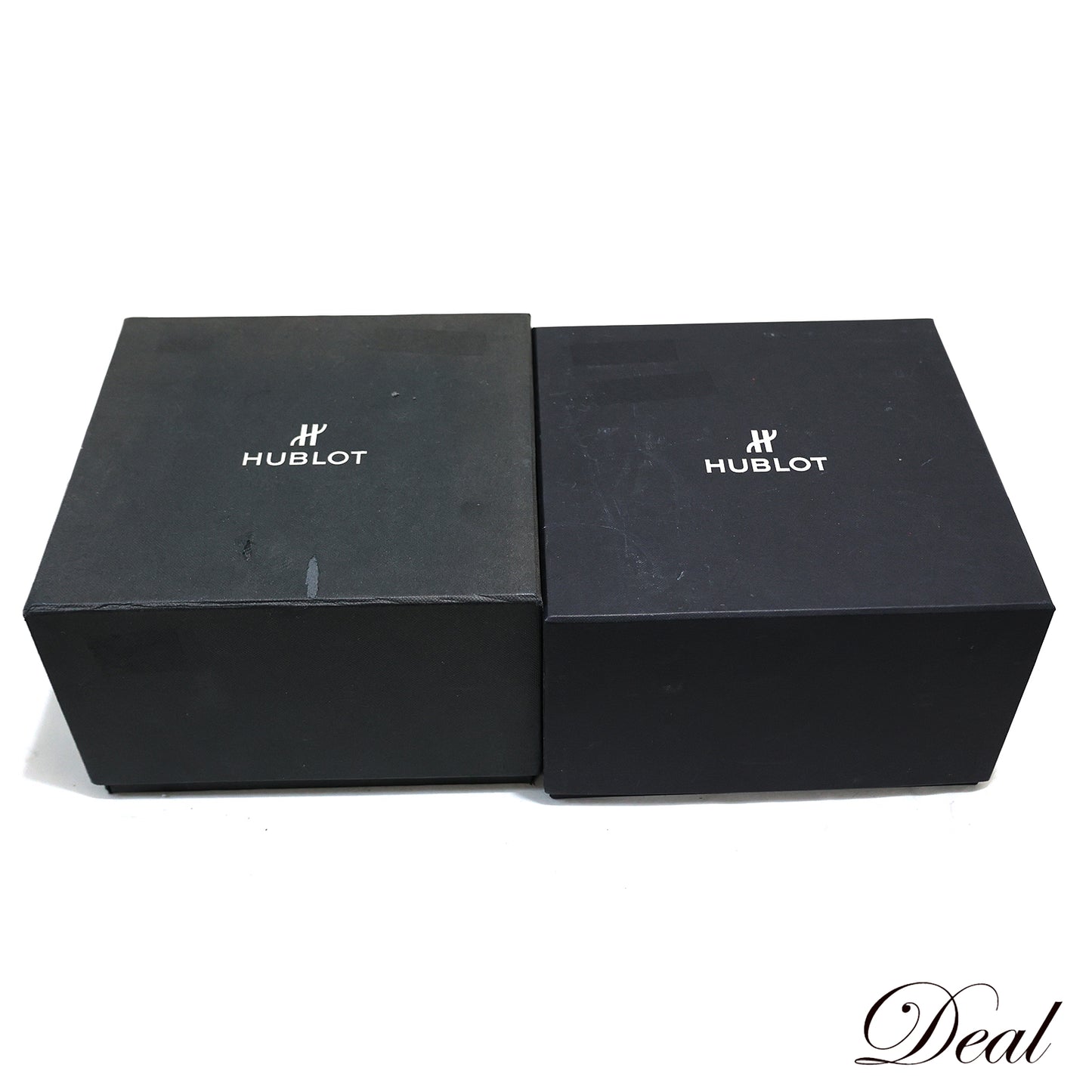 HUBLOT ウブロ  腕時計 箱 BOX 2点セット  ブラック  メンズ 時計パーツ